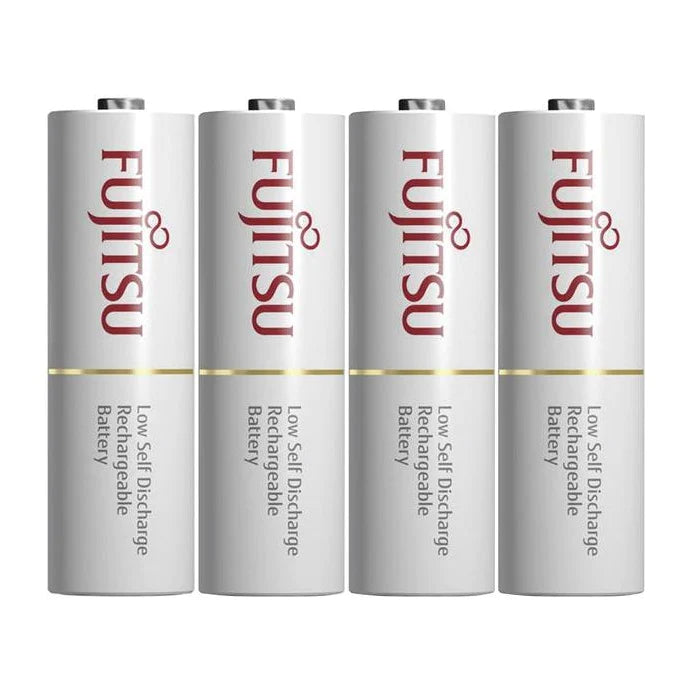 Fujitsu AA4 Rechargeable Batteries 1.2V - White