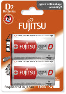 Fujitsu Alkaline Battery D2 Universal Power - 1.5V